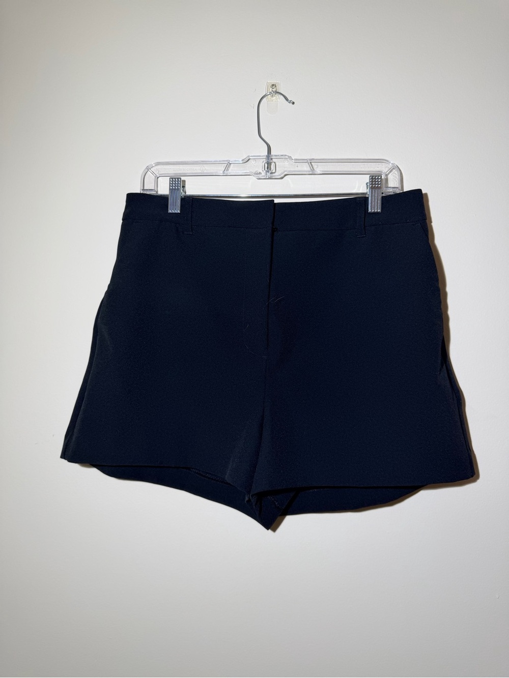 Express High-Waist Black Tailored Shorts